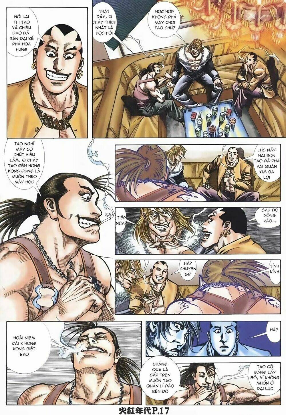 hỏa hồng niên đại hắc cốt đường chapter 108 15