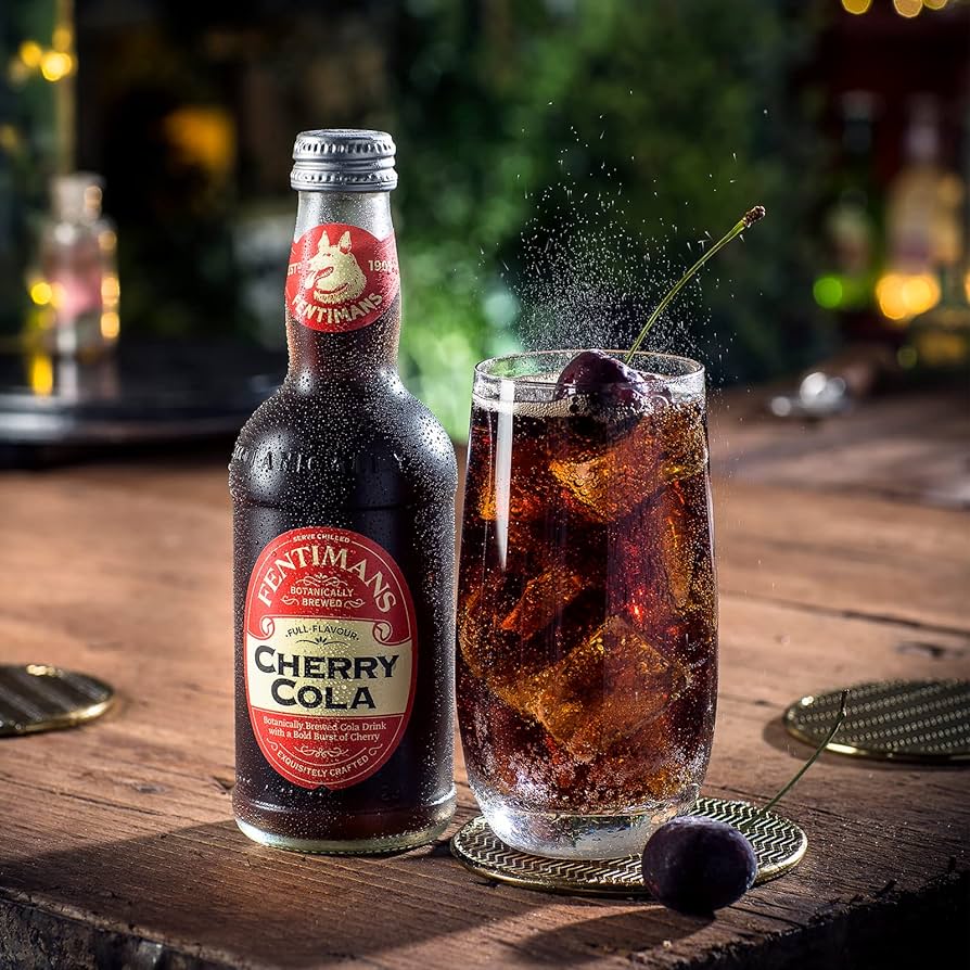 Fentimans Cherry Cola Nước Giải Khát Có Ga Vị Cherry 275ml (12 Chai / Thùng)