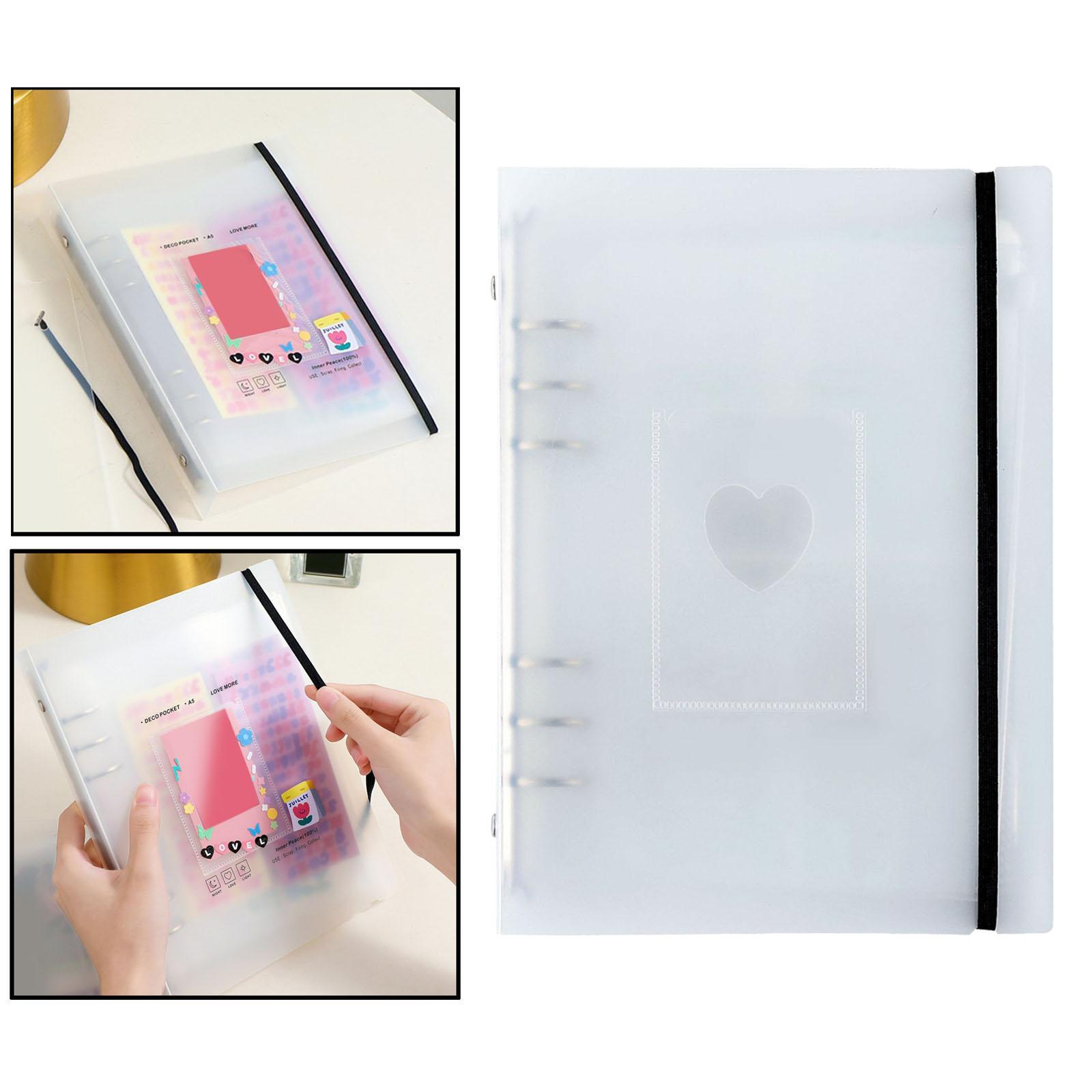 Photocard Holder Book 3 Inch Mini Photo Album Photocard Album Collect Book Photocard Binder Decorative Stickers Photo Card Holders