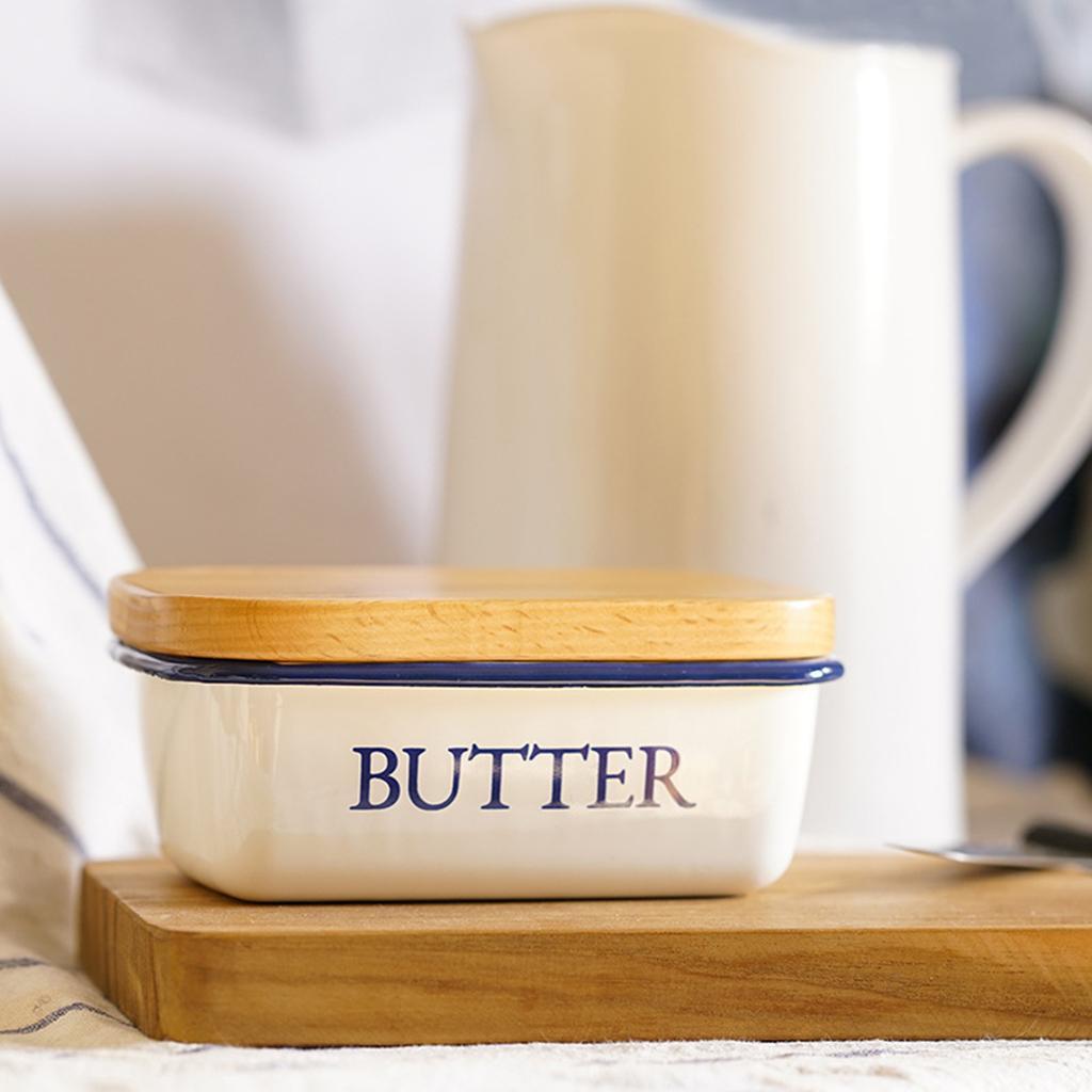 Butter Dish with Lid Freshness Multifunctional Storage for Counter Butter