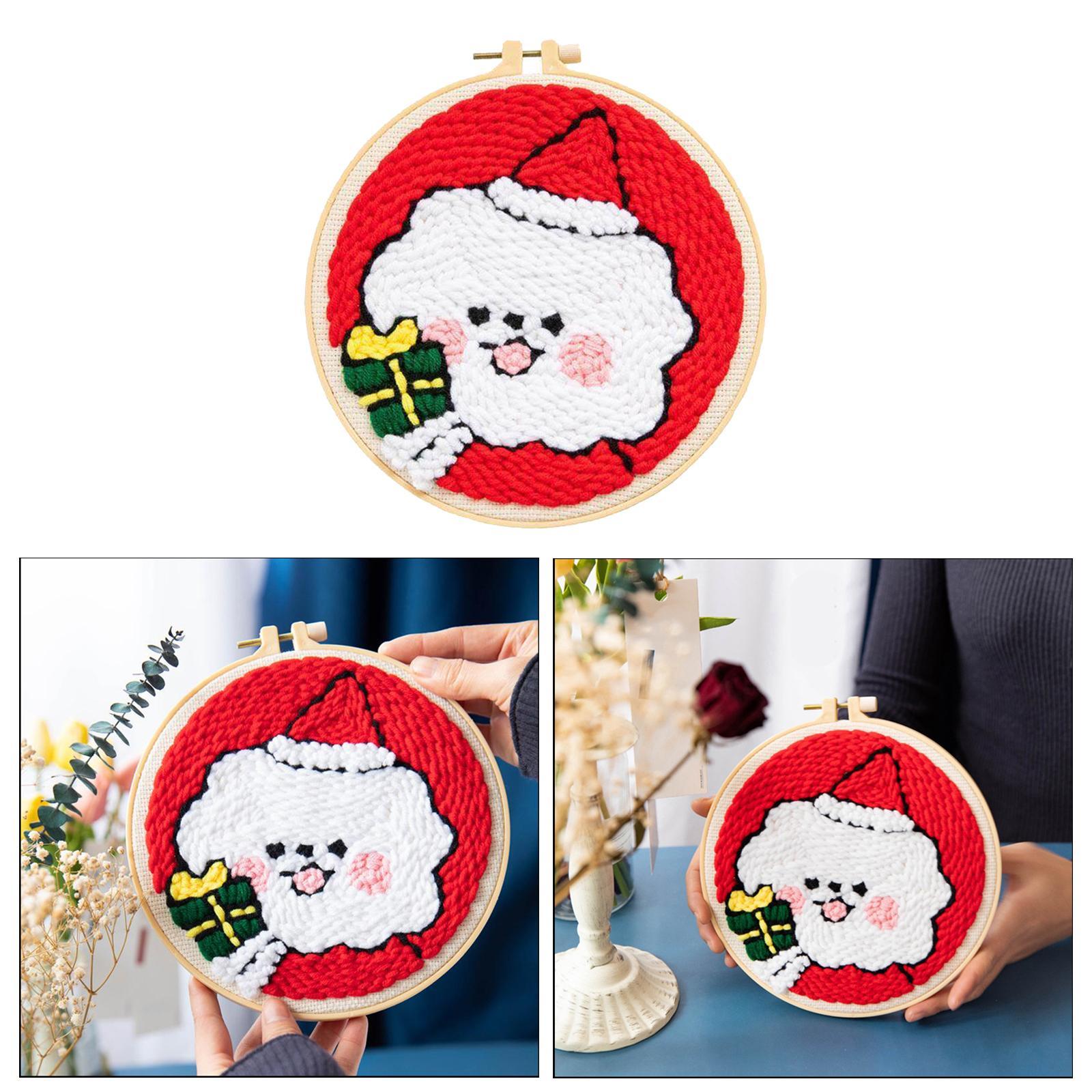 2 Set Embroidery Needle Kit Set Craft Tool Thread Punch Knitting Tools