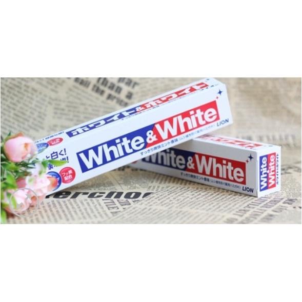 Kem đánh răng White and White - HÀNG NHẬT NỘI ĐỊA