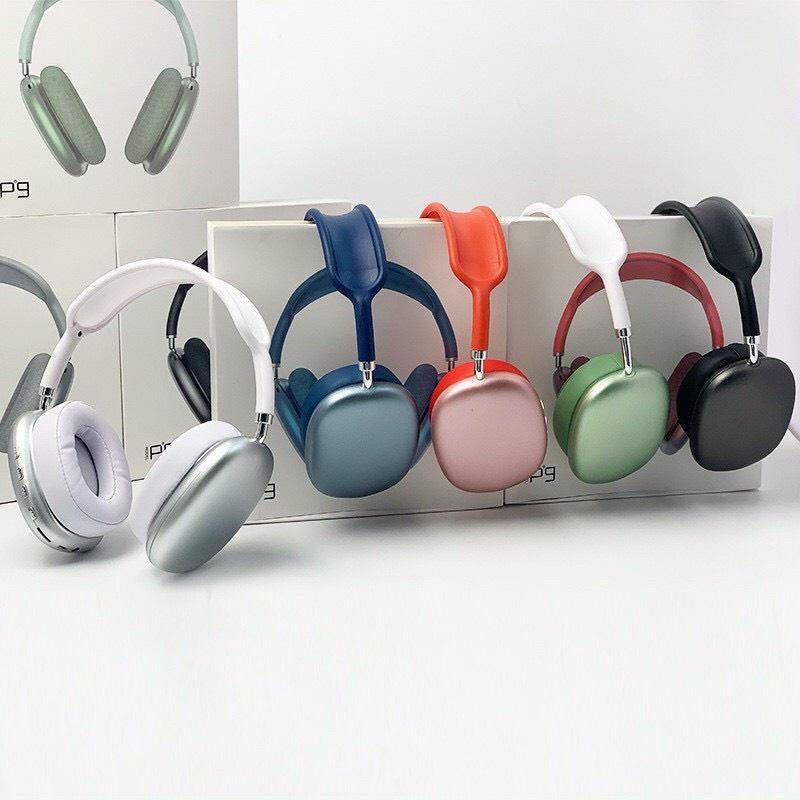 Tai Nghe Headphone Bluetooth Chụp Tai Chống Ồn Max P9 - BẢO HÀNH 6 Tháng