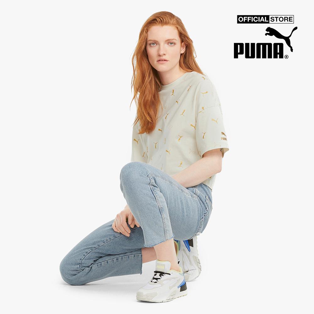 PUMA - Áo thun nữ ngắn tay Classics Graphics Printed 531633