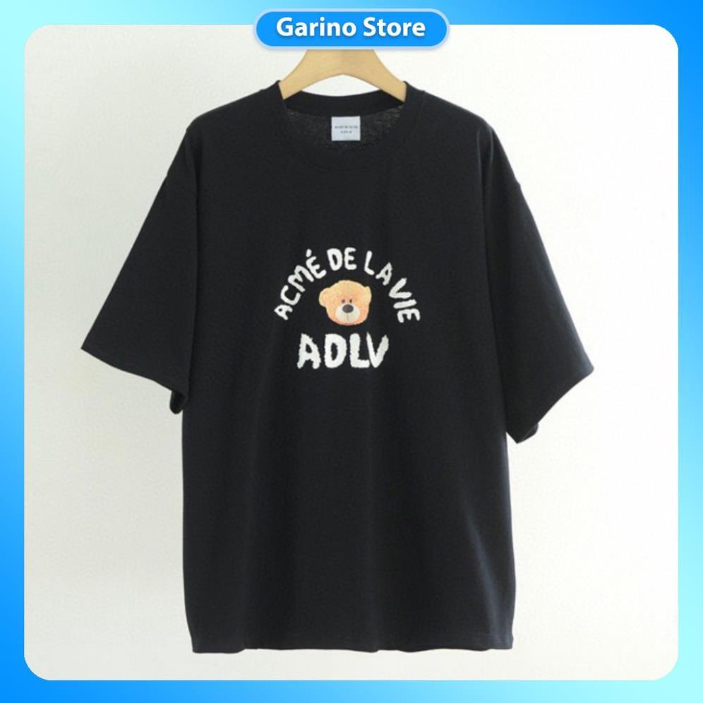 Áo Thun Unisex ADLV, Áo thun nam nữ hình gấu BIG SIZE  *