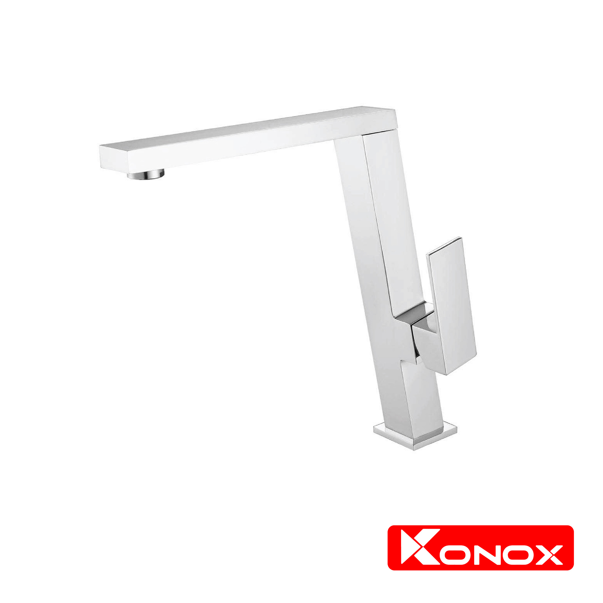 Vòi rửa bát Konox, Model KN1209 , Inox 304AISI tiêu chuẩn châu Âu, mạ PVD 5 lớp sáng bóng, Hàng chính hãng