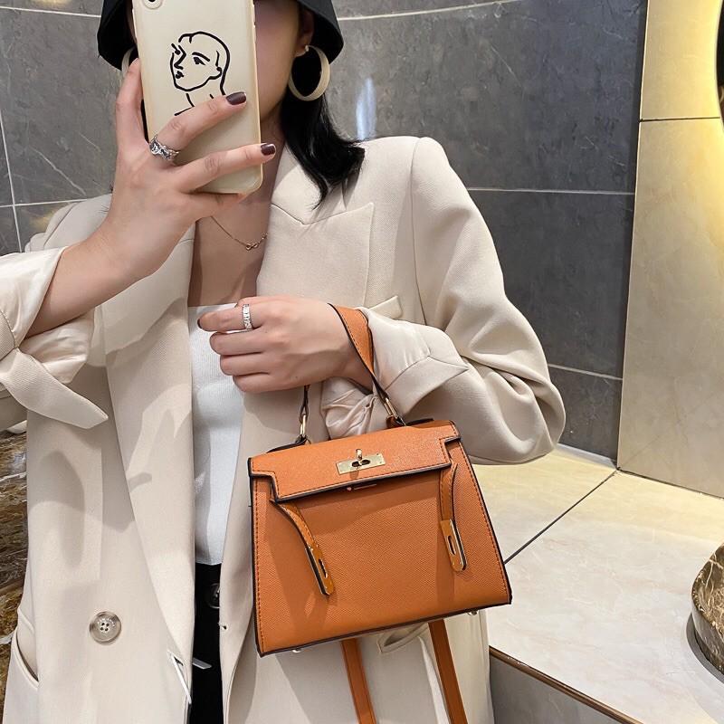 Túi hm size 20 túi xách nữ hermes mini kèm khăn đeo chéo cực xinh