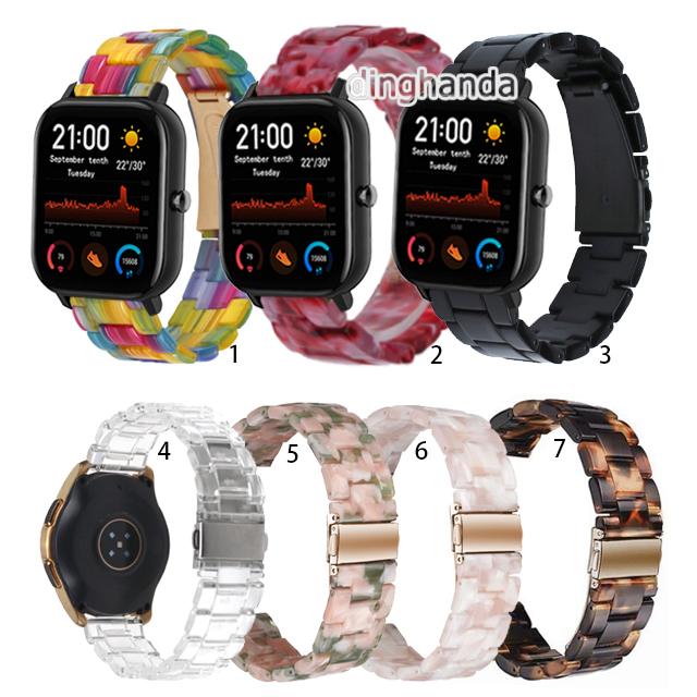 Dây Đeo Nhựa Trong Suốt Cho Đồng Hồ Thông Minh Huami Amazfit Gts 2e GTS2 mini GTS3