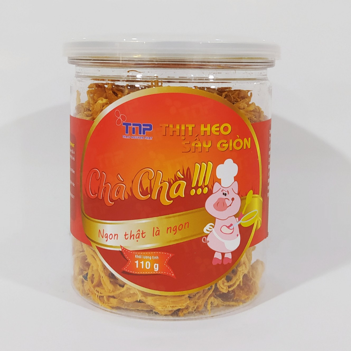 Thịt heo sấy giòn Chà Chà TNP hũ 110g