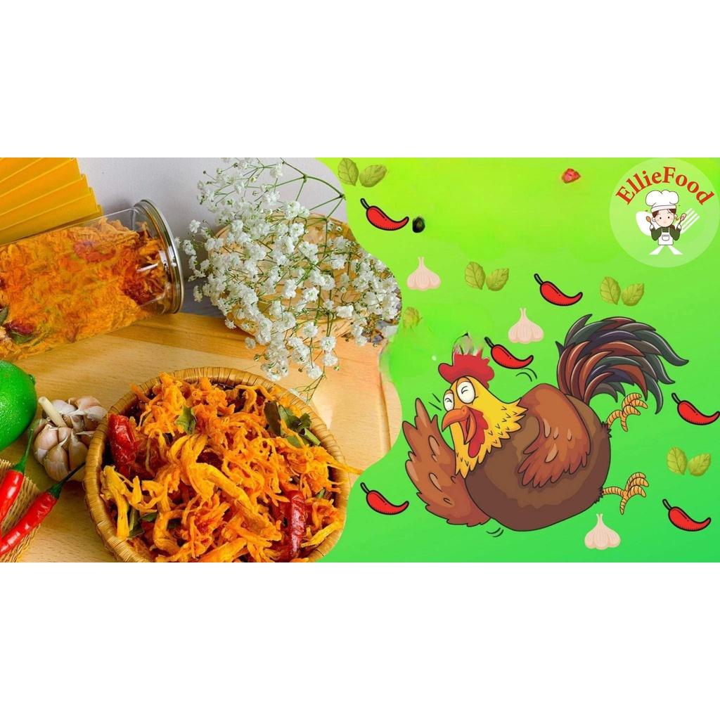 Khô gà gáy hương lá chanh