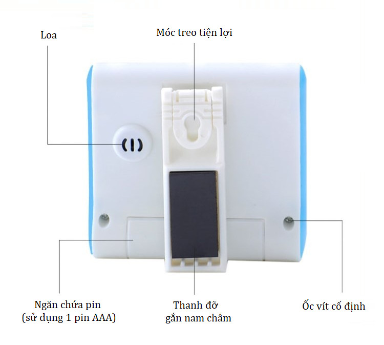 Đồng hồ hẹn giờ điện tử A01 ( Tặng kèm pin )