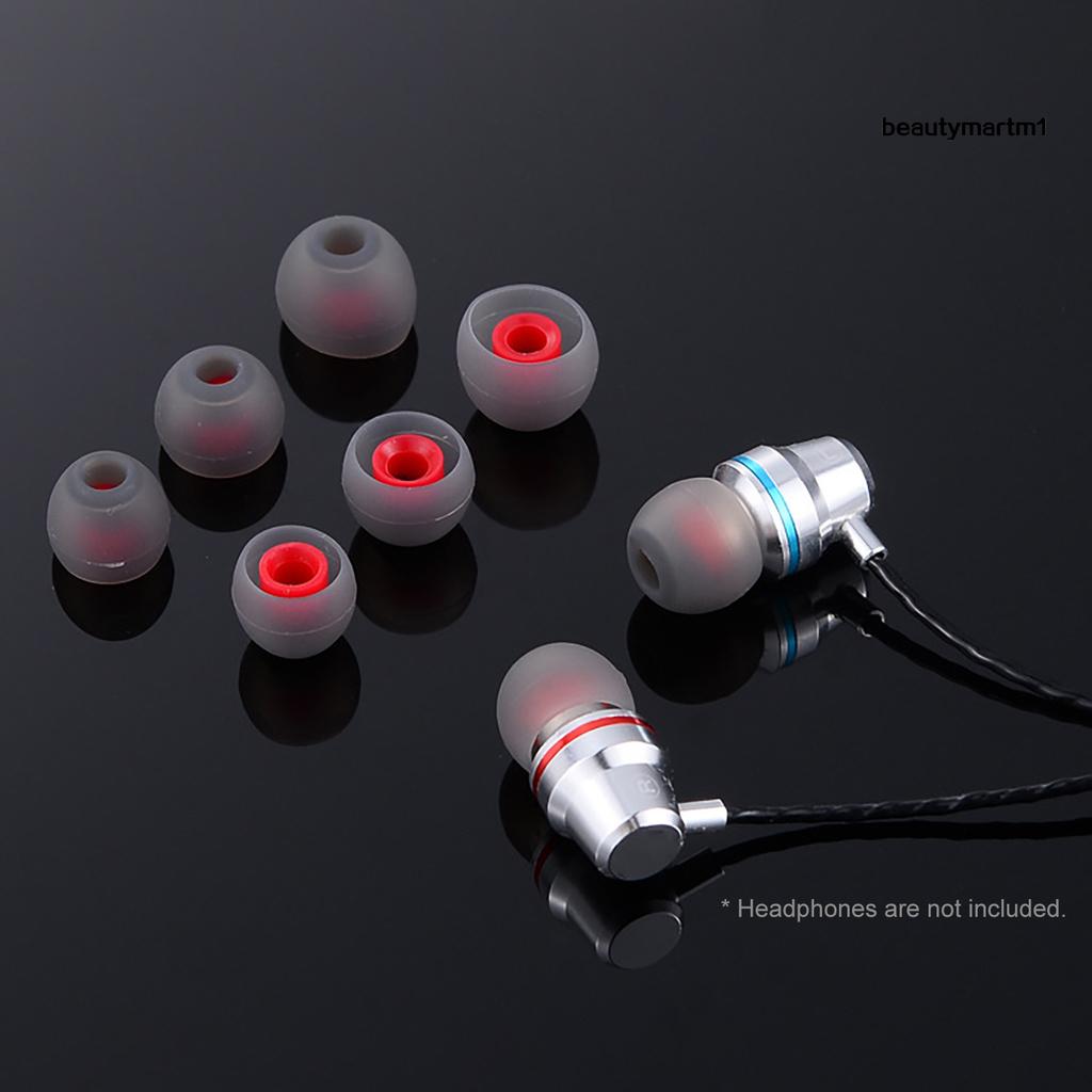 Set 5 Cặp Nút Silicone Bọc Tai Nghe Chống Ồn