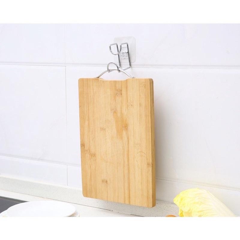Móc inox treo thau chậu, rổ, khăn, đồ dùng nhà bếp, nhà tắm dán tường tiện lợi siêu chắc - Móc treo thau chậu dán tường