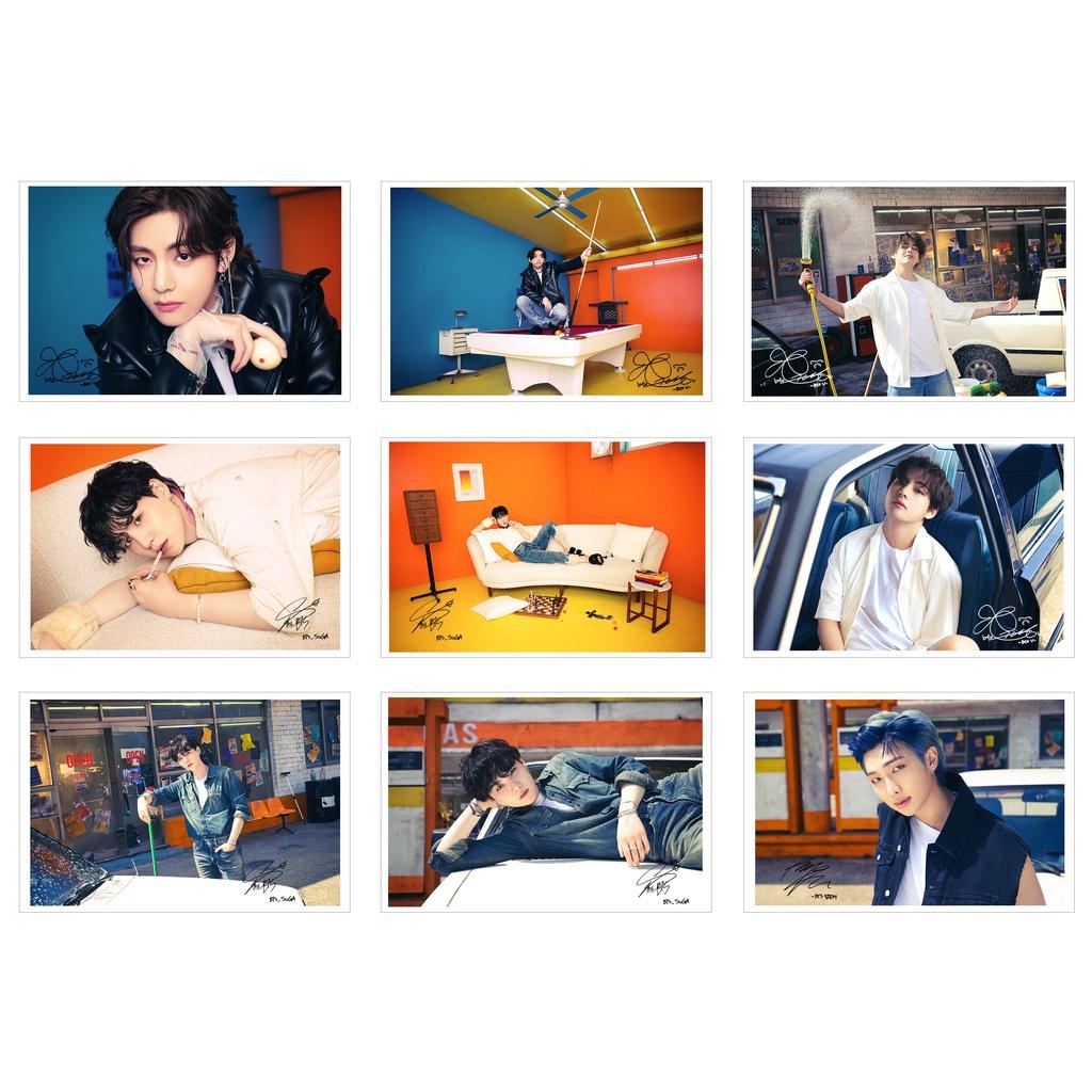 Lomo Card 45 Ảnh BTS -Butter Single Album(có chữ kí)