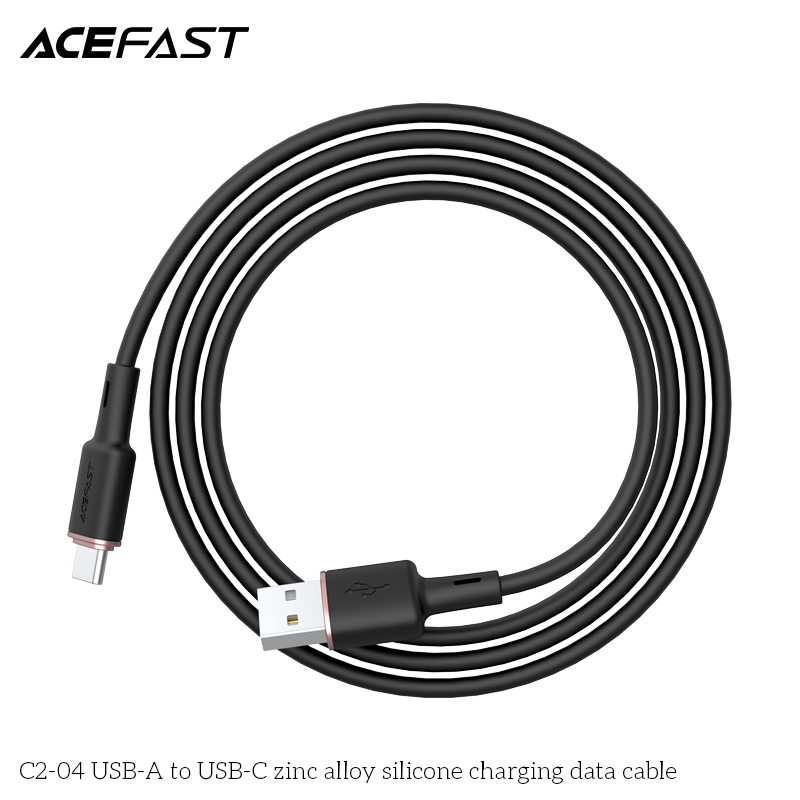 Cáp sạc Acefast cổng USB-A to USB-C (1.2m) - C2-04 Hàng chính hãng Acefast