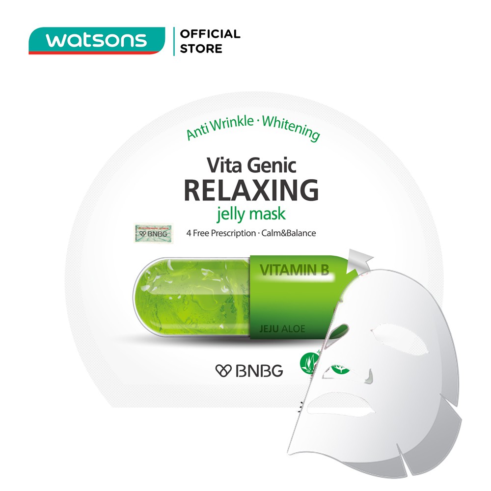 Mặt Nạ BNBG Vita Genic Relaxing Jelly Mask Phục Hồi Da 30ml