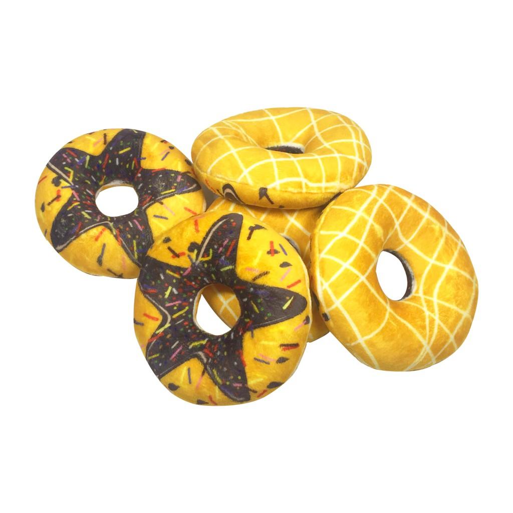 Bánh donut bằng vải kèm lục lạc Pipovietnam