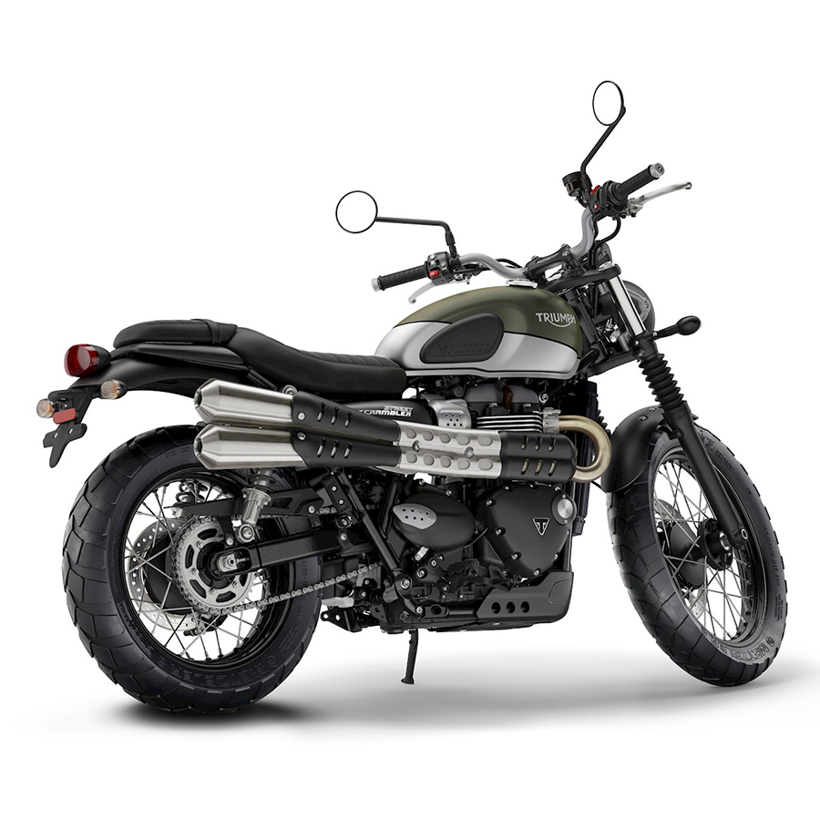 Xe Môtô Triumph Street Scrambler 900 - Xanh Xám