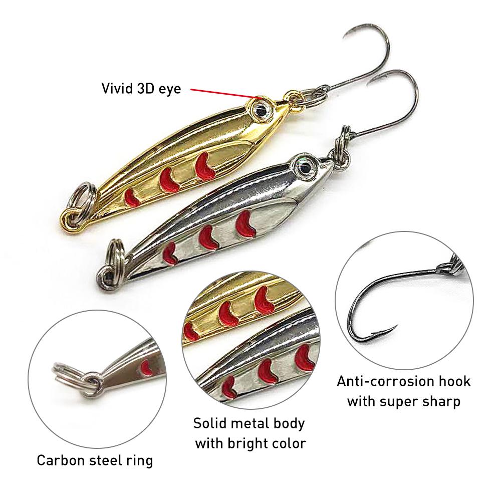 Bộ 6 cái móc mồi câu cá