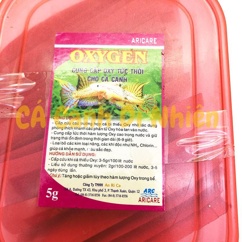 Gói OXYGEN cung cấp oxy tức thời cho hồ cá gói 5g