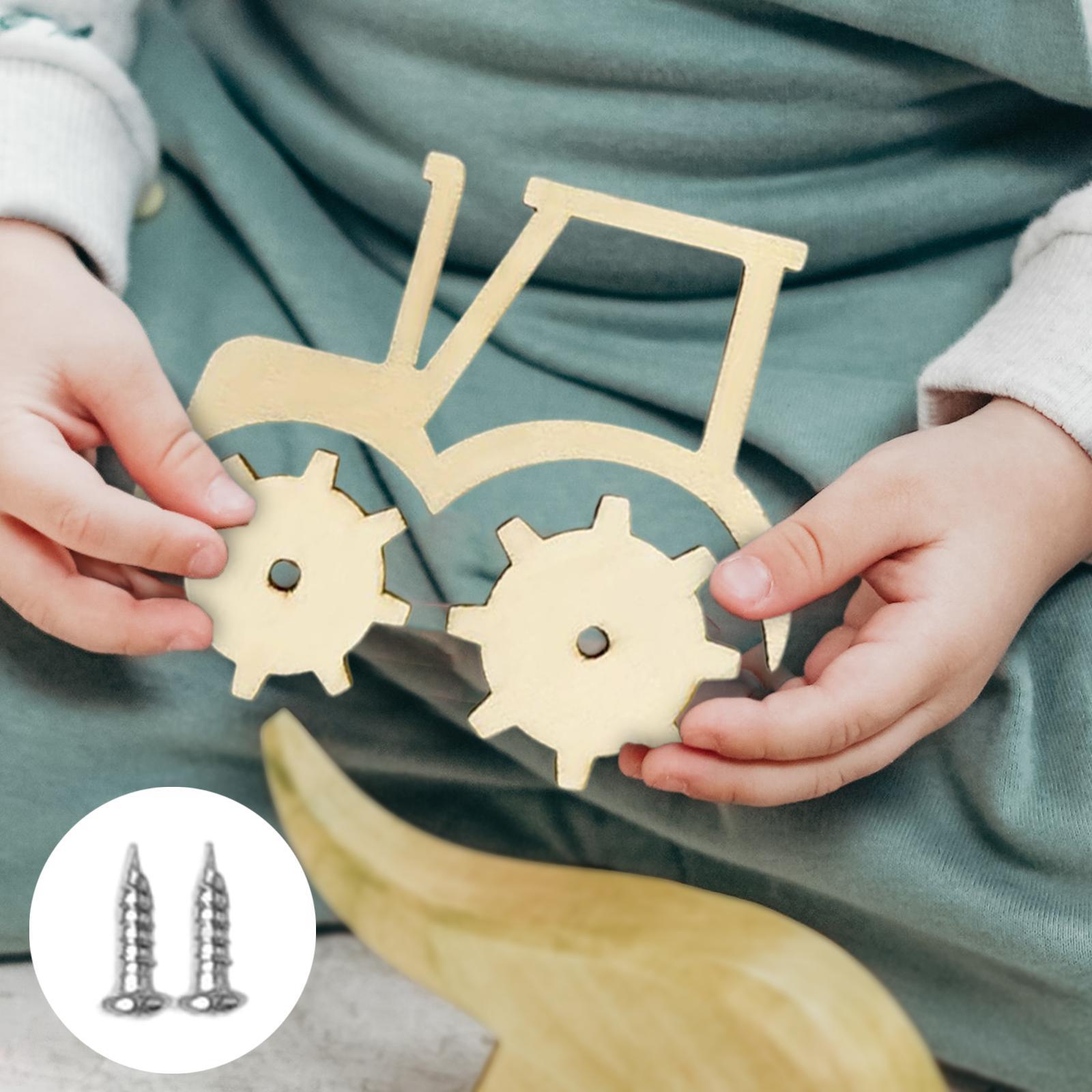 Kids Busy Board Car Shaped Early Educational Wooden for Game Indoor Training