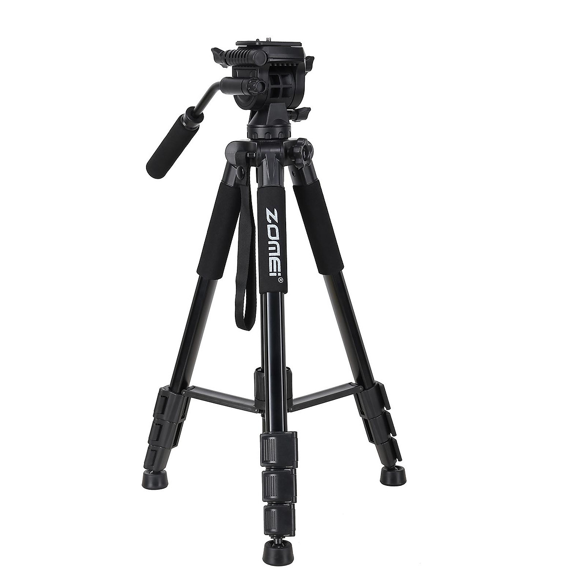 ZOMEI Q310 Tripod Hợp Kim Nhôm Chân Máy Ảnh Máy Quay Phim Chuyên Nghiệp Chống Rung Kéo Dài 170cm Tối Đa Tải Trọng 10Kg