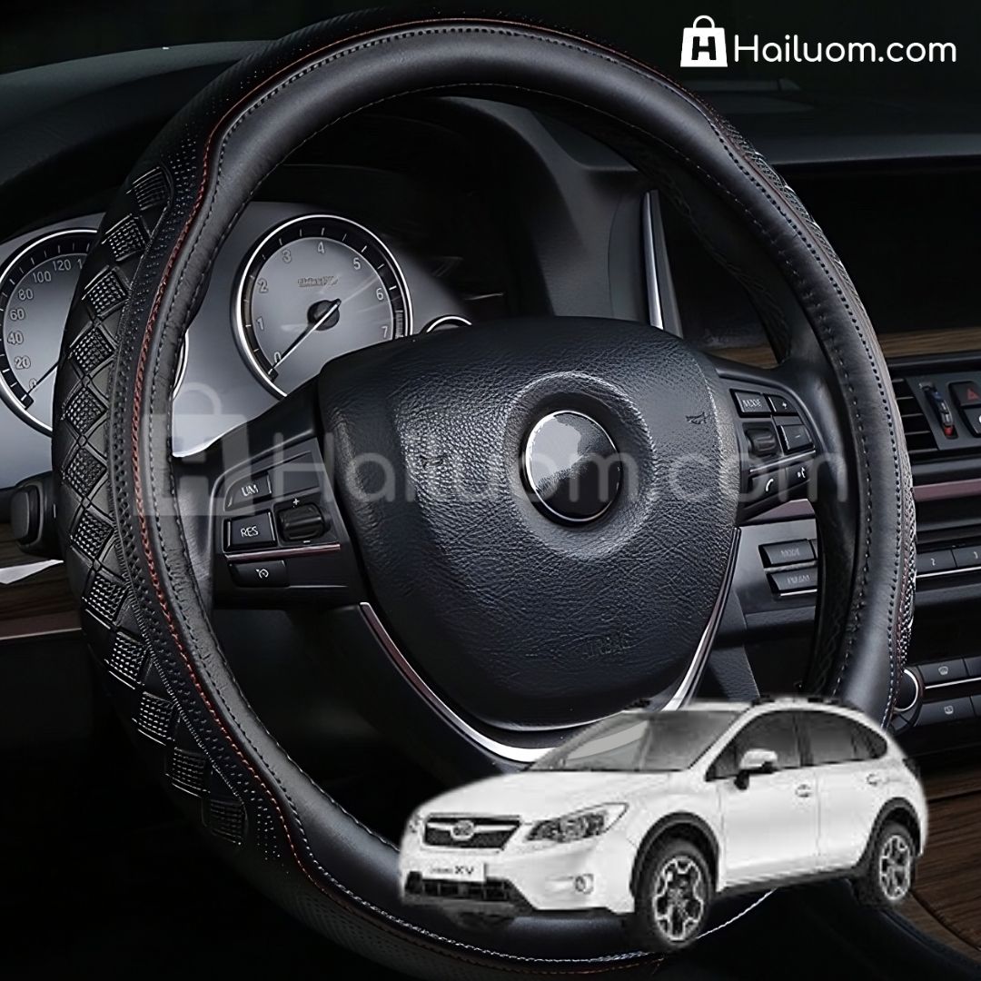 Bọc Vô Lăng ô tô cho SUBARU XV Da Thật Cao Cấp 4 Mùa
