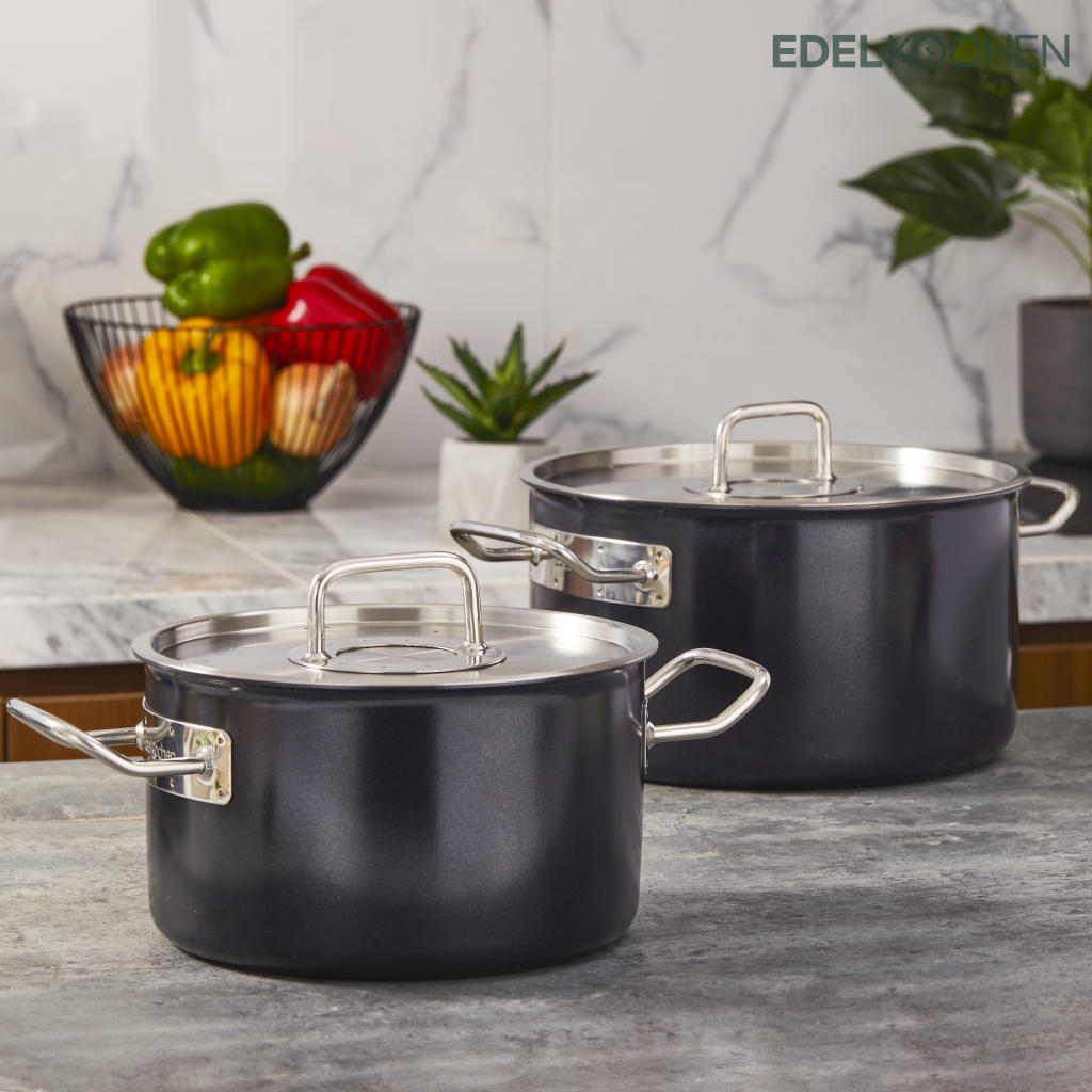 Nồi Edelkochen Solid đen