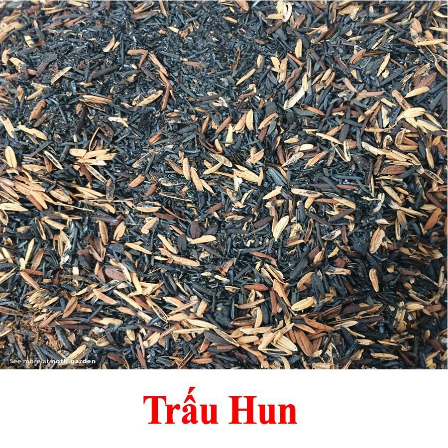 Trấu hun 0,5kg trộn đất trồng cây, lọc nước,...