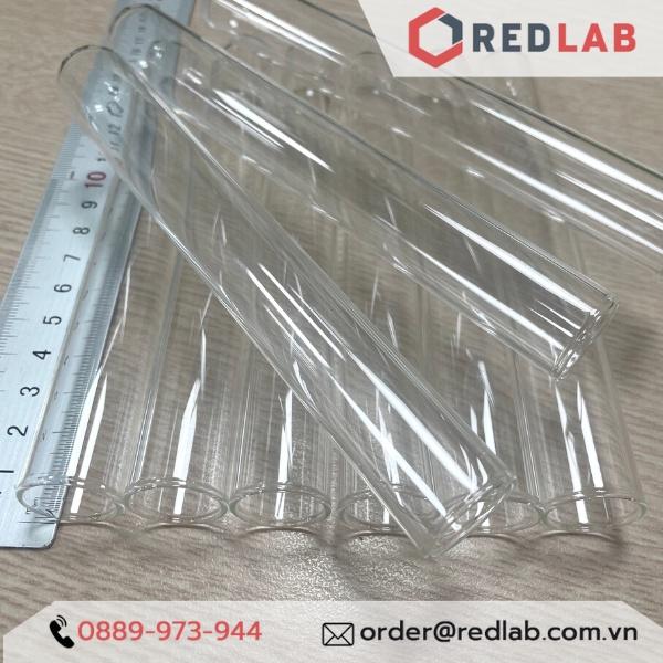 Ống nghiệm thủy tinh trơn không nắp không vành nhiều kích thước Onelab