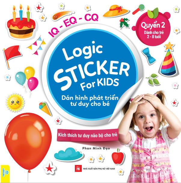Logic Sticker for kids - Dán hình phát triển tư duy cho bé - quyển 2