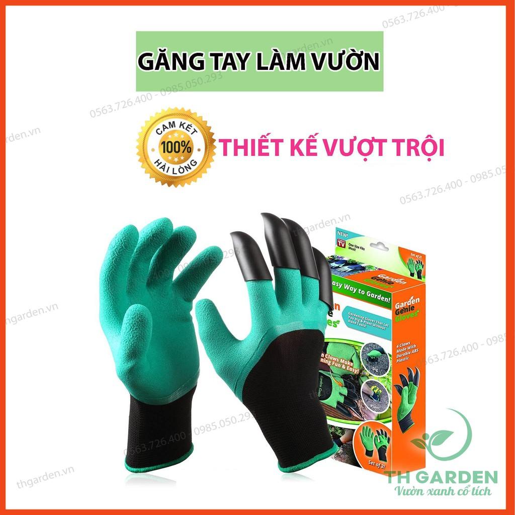 Găng tay làm vườn có móng vuốt chuyên dụng - Dễ dàng đào xới đất - Co giãn đàn hồi rất êm ái