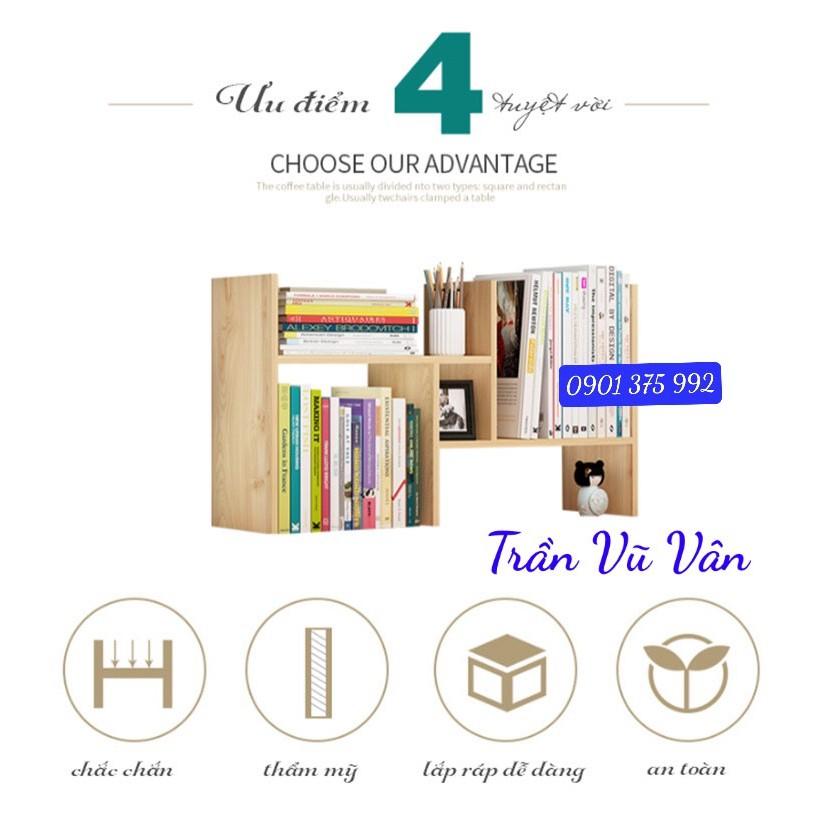 Kệ sách gỗ mini để bàn