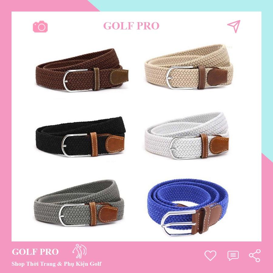 Thắt lưng golf loại chun co dãn thời trang dây lưng chun GOLF PRO TL033