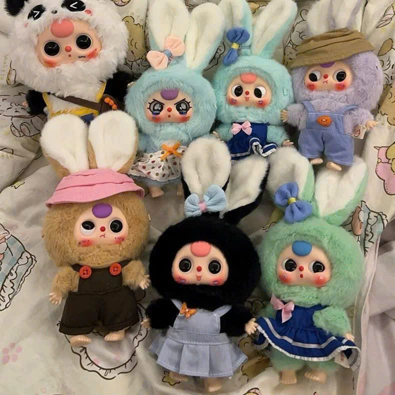 Gấu Bông Baby Three Macaron Cute Bunny
