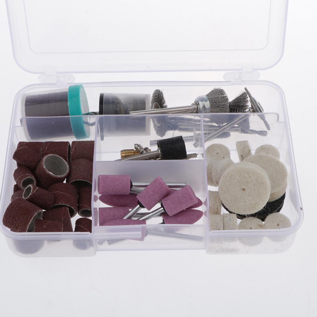 160x Electric Rotary Kit Polishing Drill Grinder Kit 130W with Box EU Plug