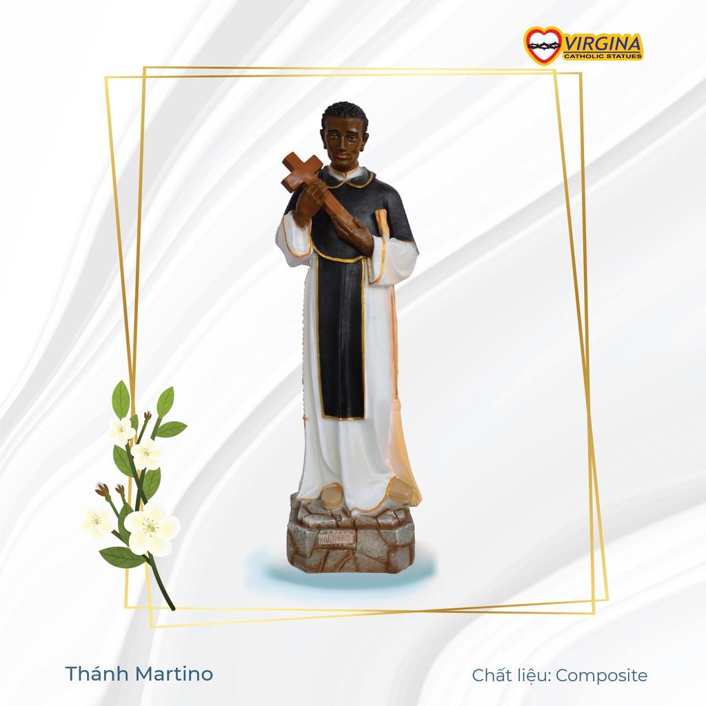 Tượng sứ - Thánh Martin 17cm