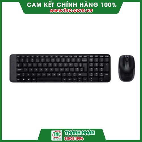 Combo bàn phím + chuột không dây Logitech MK220 -Hàng chính hãng