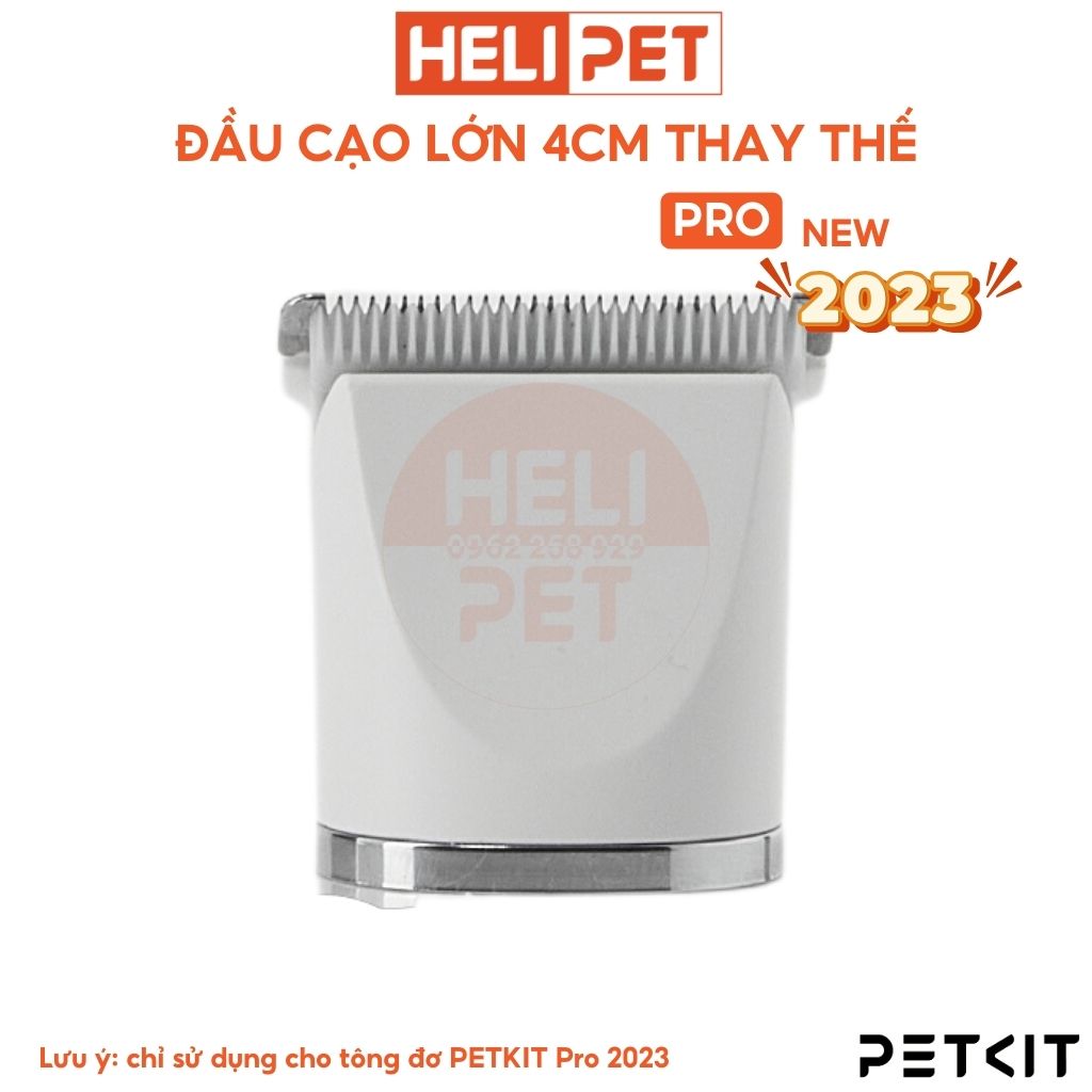 Tông Đơ Cắt, Tỉa, Cạo Lông Chó Mèo Petkit PRO 2023 2in1