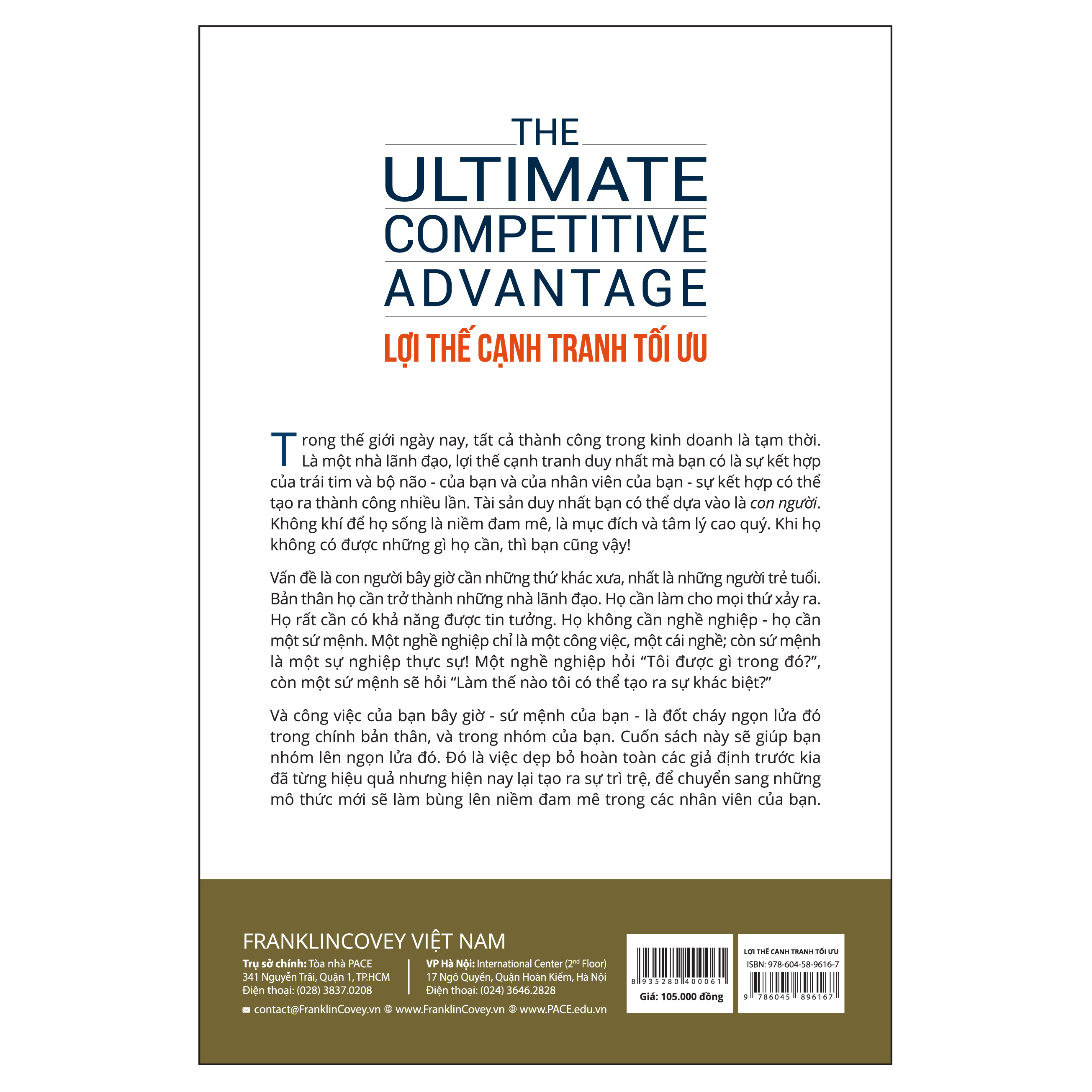 Hình ảnh Lời Thế Cạnh Tranh Tối Ưu (Ultimate Competitive Advantage)