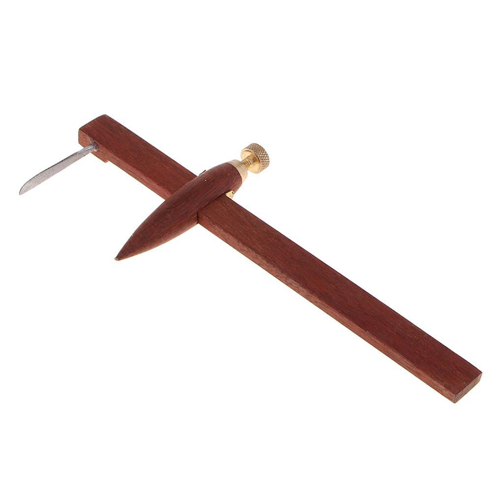 Wooden Compass Circle Cutter Circular Cutting Tools Measuring Ruler Caliper Clay for DIY Clay Pottery Ceramic Modeling 1-18cm