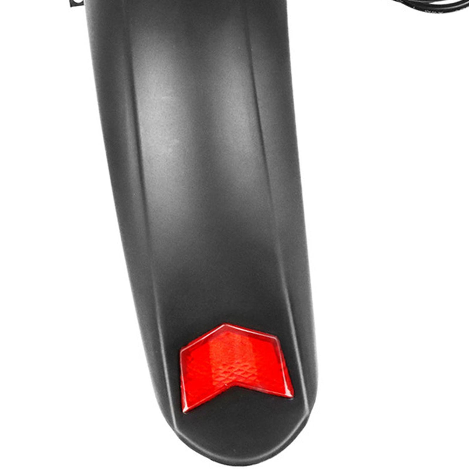 Tire Mudguard with Taillights Equipment Supplies Guard Mudflap Electric Bike Rear for Night Riding Outdoor Cycling