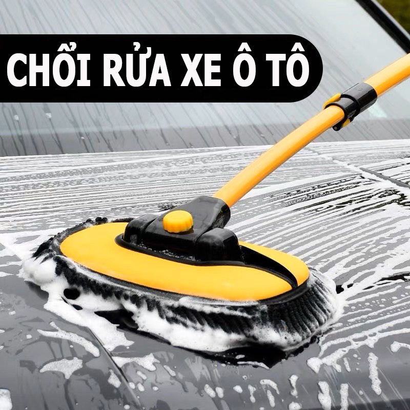 Chổi Rửa Xe Ô Tô; Chổi Lau Bụi Xe Hơi; Cây Dụng Cụ Vệ Sinh Ô Tô Tại Nhà