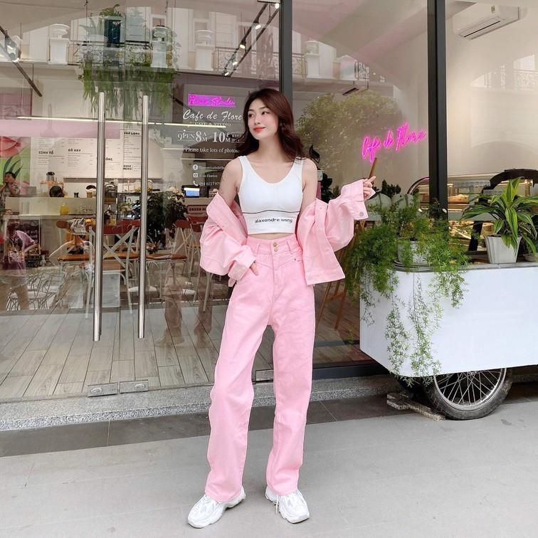 Quần Dài Đi Chơi LABELLE Màu Trắng Q9