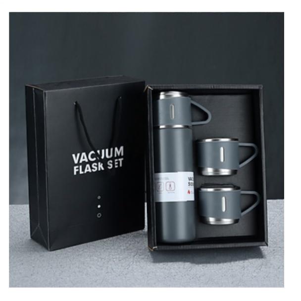 Bình giữ nhiệt kèm 2 ly cao cấp