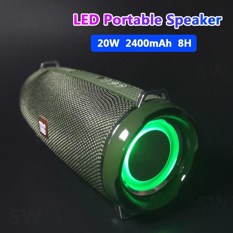 Loa Bluetooth 20W công suất cao TG192, cột di động chống thấm nước cho PC, loa máy tính, loa siêu trầm, trung tâm âm nhạc, trung tâm âm nhạc FM TF Color: Camouflage