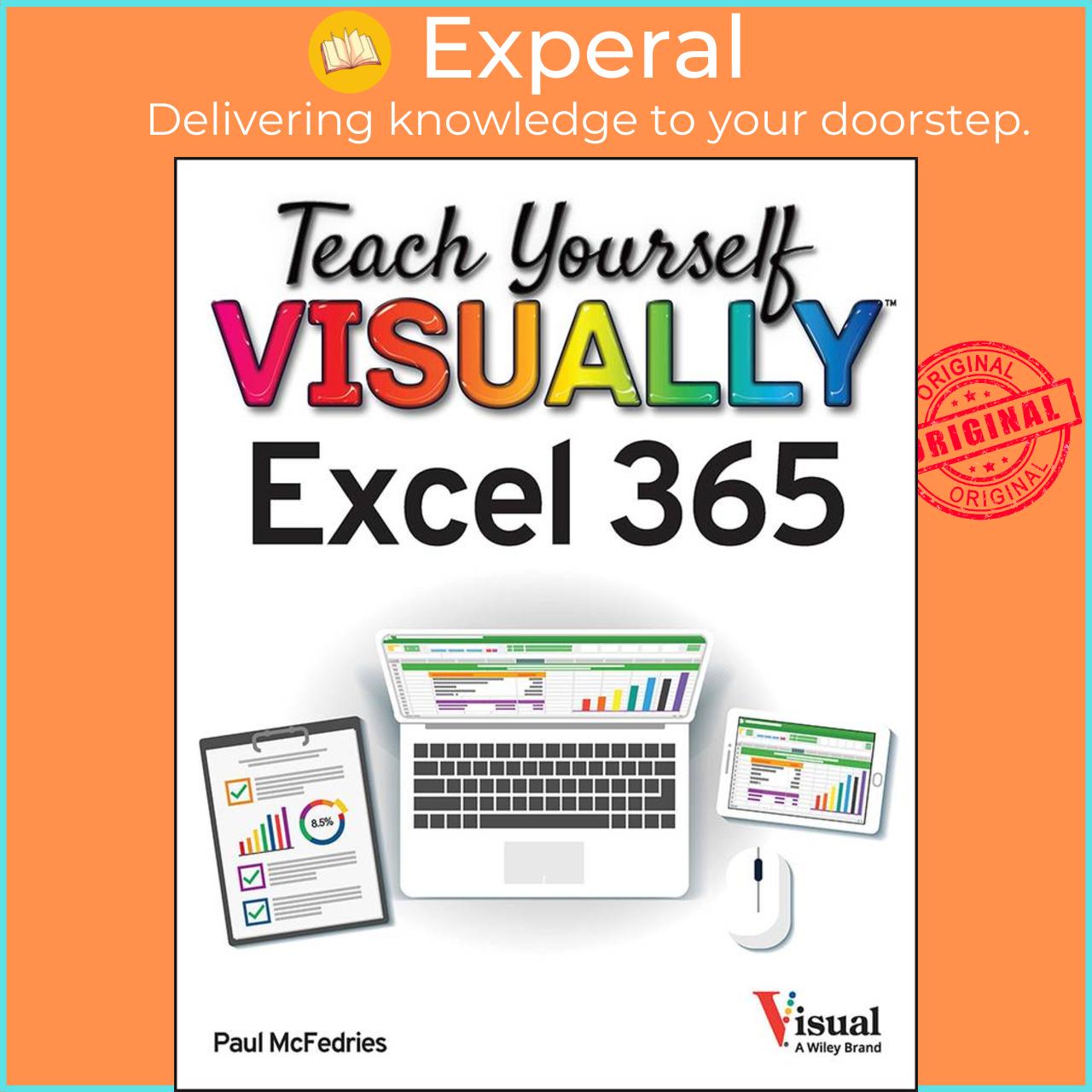 Sách - Teach Yourself VISUALLY Excel 365 by Paul McFedries