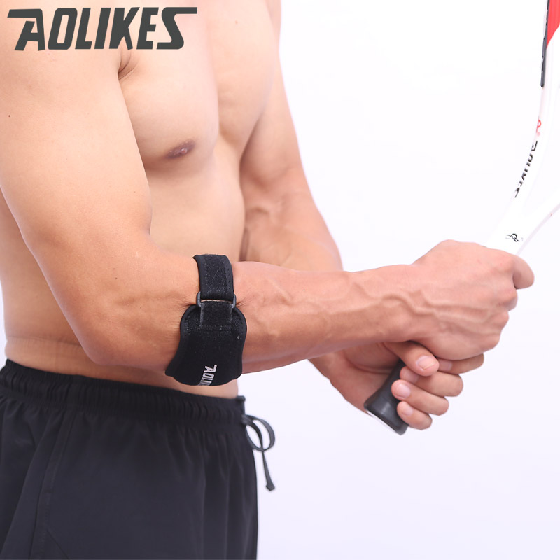 Đai bó cơ khuỷu tay khi chơi Tennis, golf, cầu lông, bóng bàn AOLIKES TC-7949