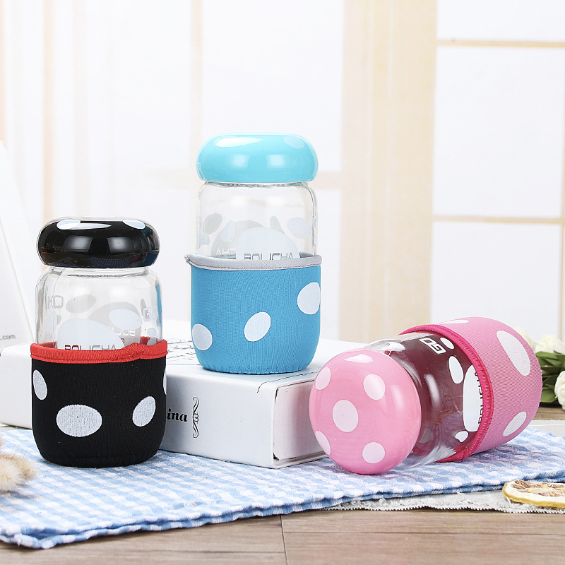 Bình Thủy Tinh Hình Nấm 300ml