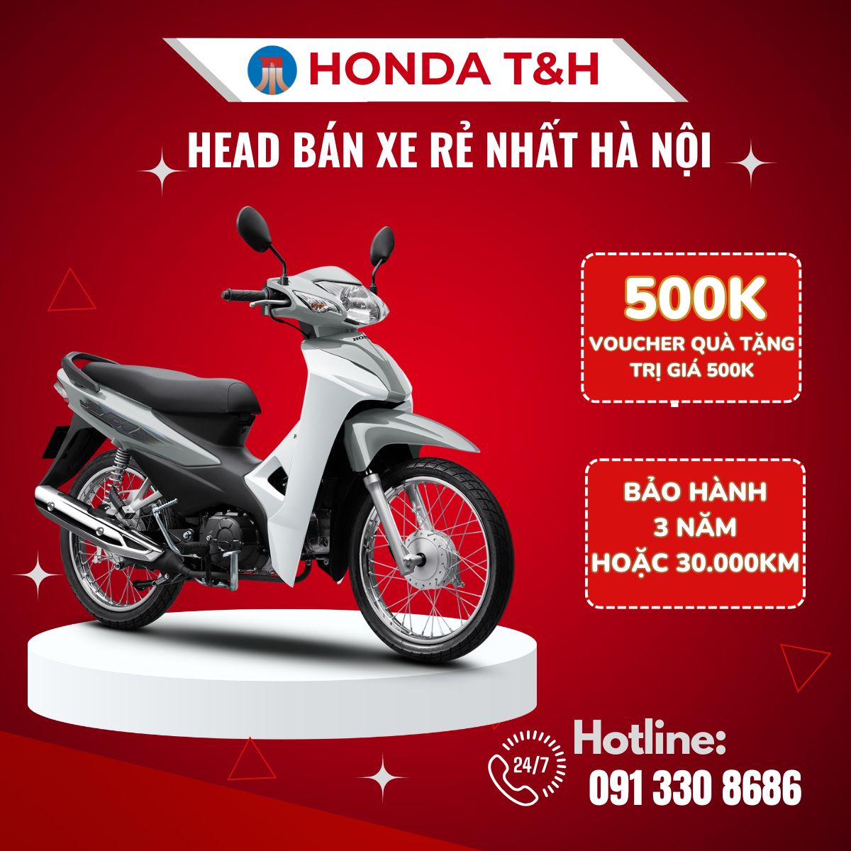 Xe máy Honda Wave Alpha phiên bản cổ điển 2025